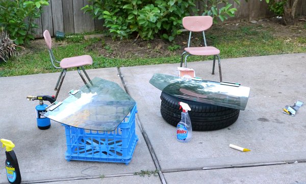 I went outside because I need