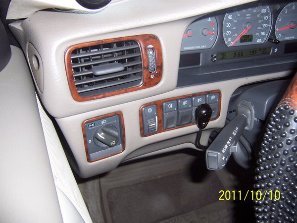 Foglamp switch # 2 position, and Parks on.