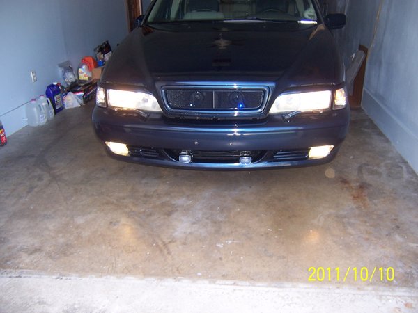 Inspect all lighting for operation prior to conversion. Here are Parks/Fogs/Headlights, before installation.