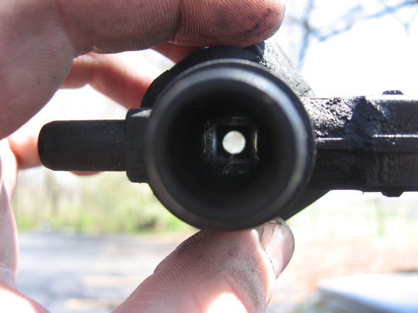 Clean out the passages of the PTC nipple thoroughly