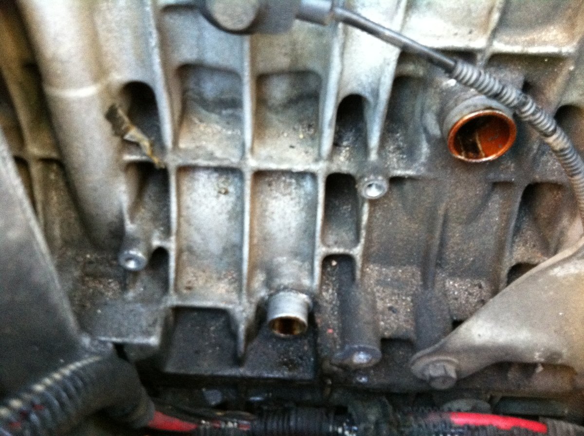 Make sure you clean and scrape out these two ports thoroughly