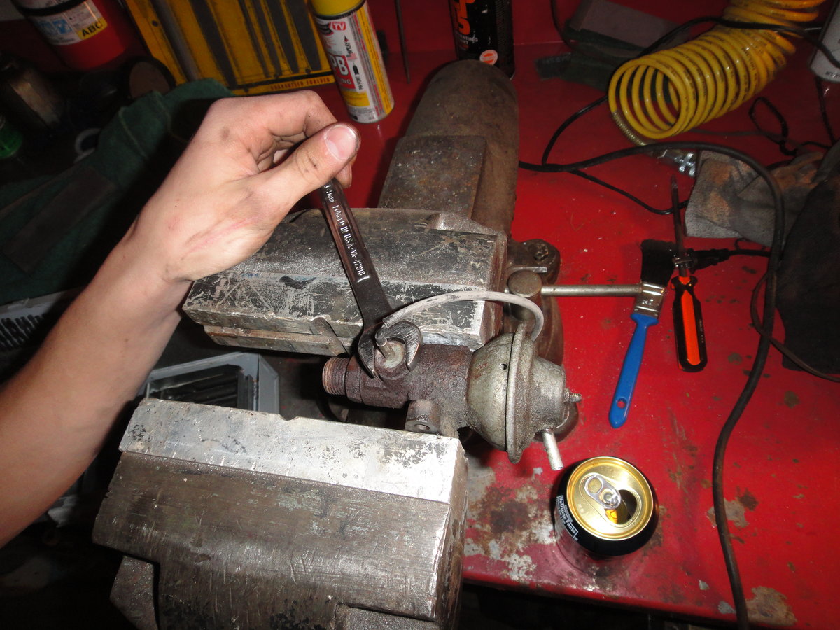 take off the Temp sensor. and yes. Pepsi