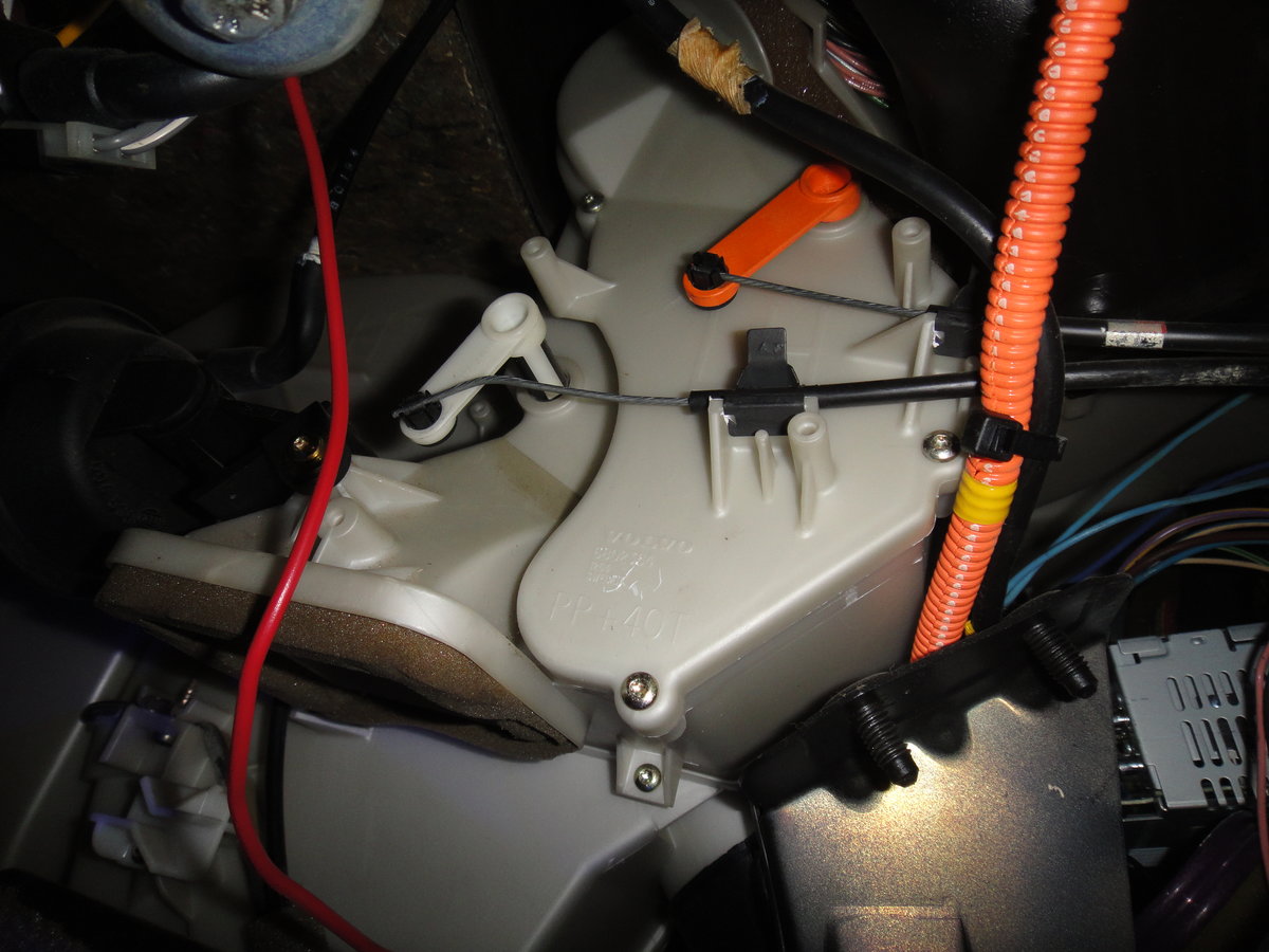 Orange - does what?!<br />The bent up one controls my floor opener, It's taken off currently