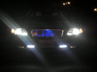 new headlights with LED behind grille ande SICKSPEED blaster horns