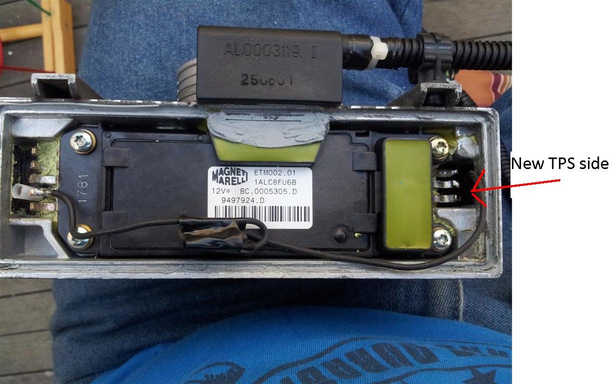 The finished product awaiting a reseal