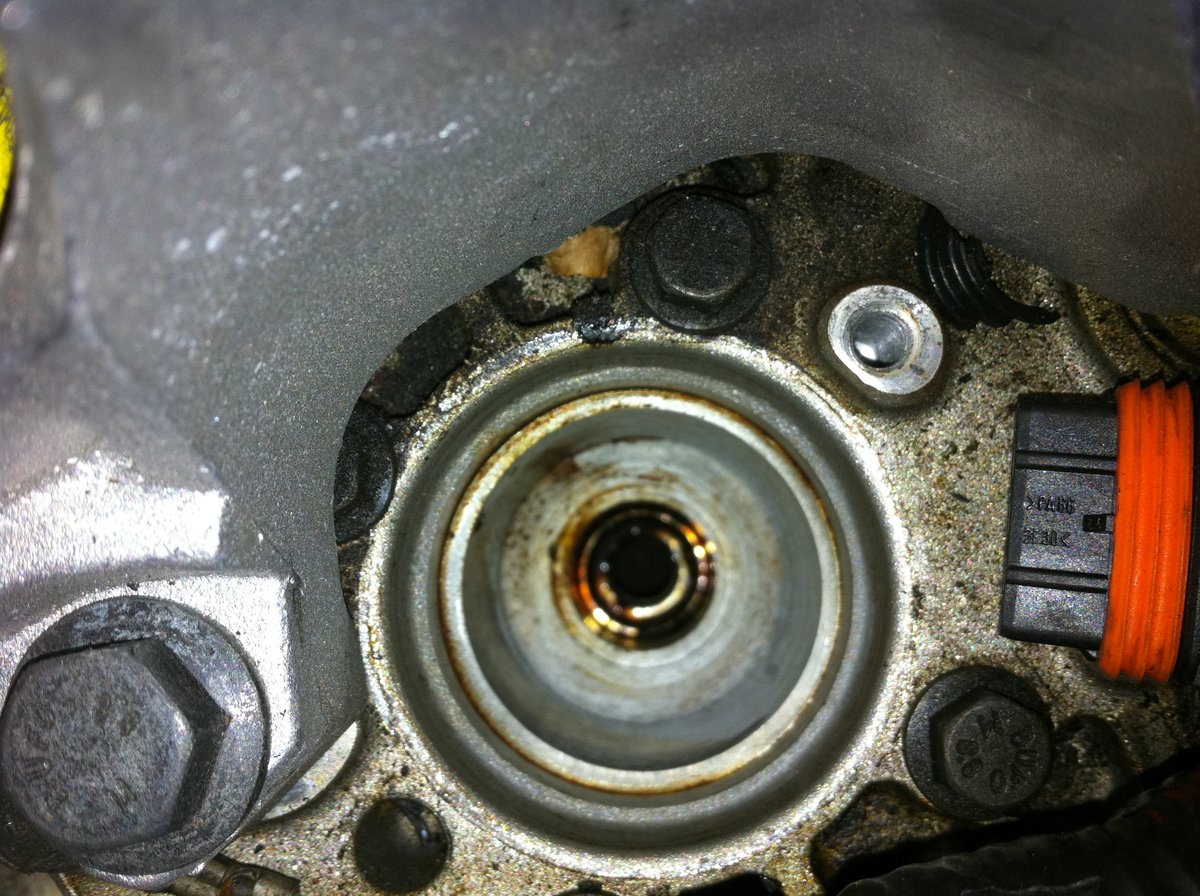 this one is leaking oil