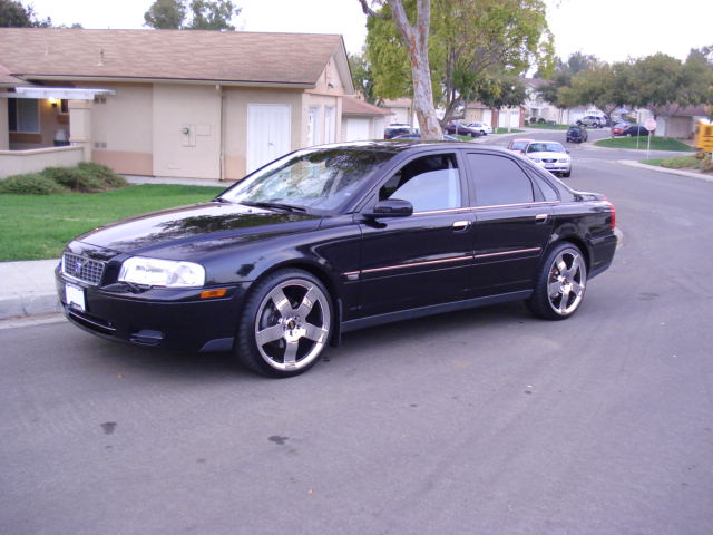 With 20inch rims. Not a good idea. looked nice rode horrible.