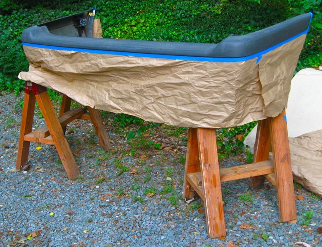 22)  Preparing the bumper for black bumper paint .jpg