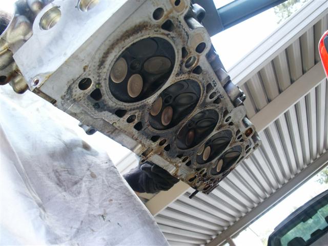 Bottom of Volvo S70 GLT head.