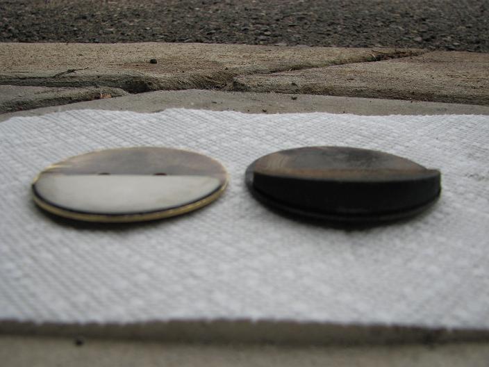 Tapered leading edge