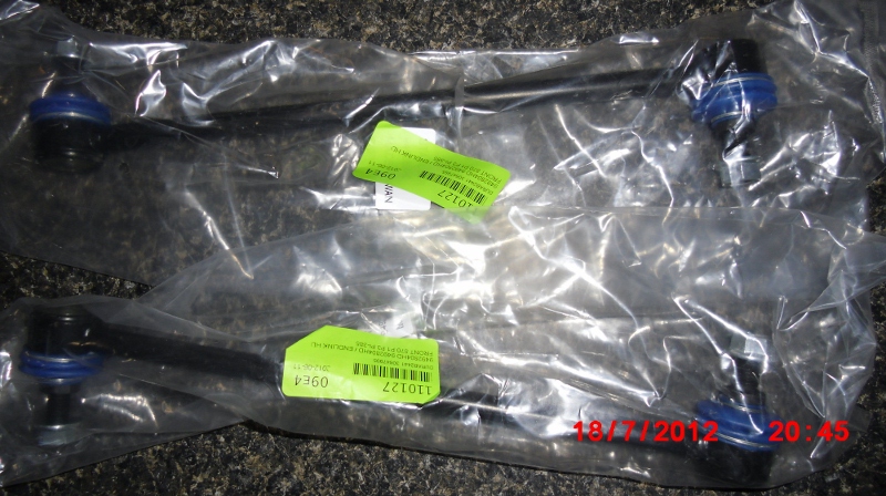 Bag fresh iPd endlinks, feels solid and looks good.