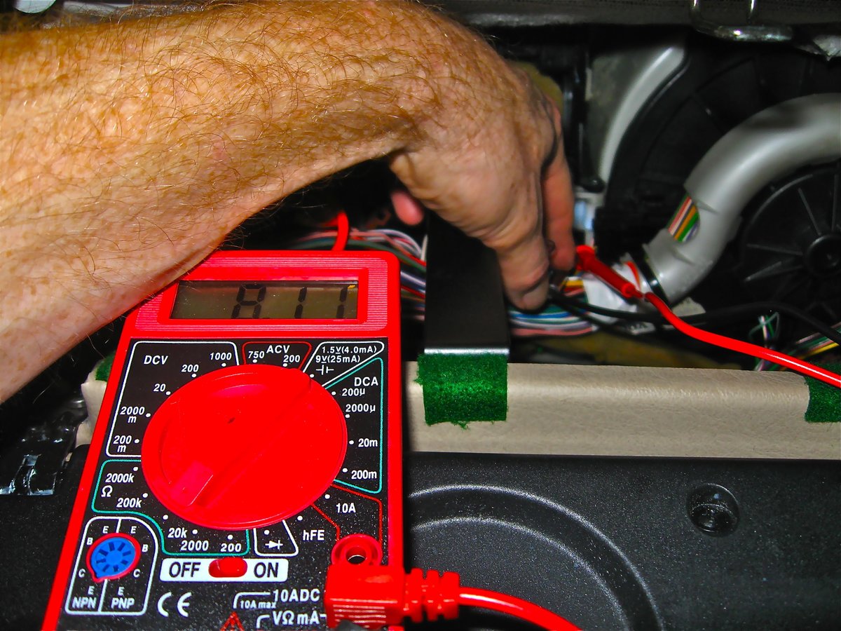 Resistance measurement of sensor