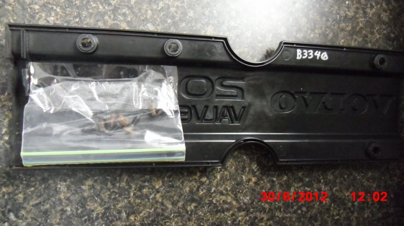 Original factory spark plug cover and Torx screws!