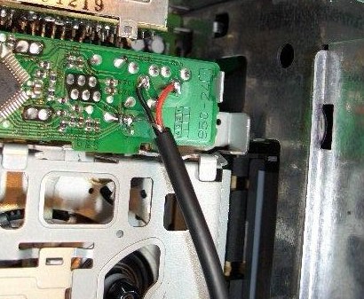 Volvo 816 radio tape deck mod