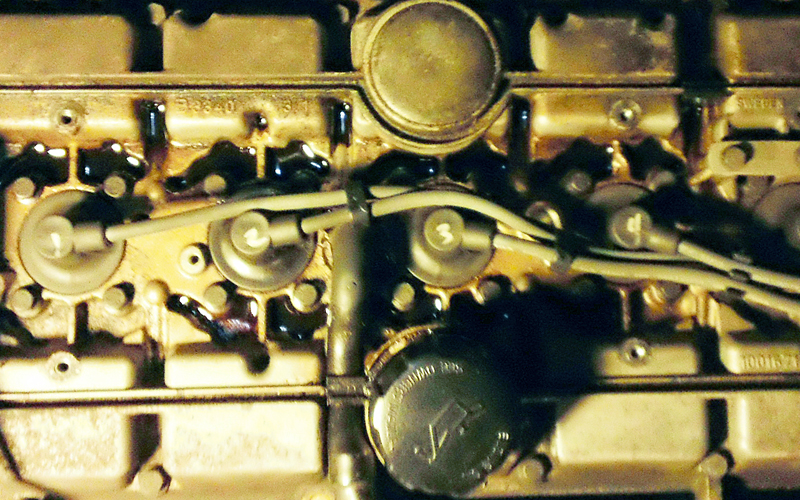 it appears and smells like engine oil...