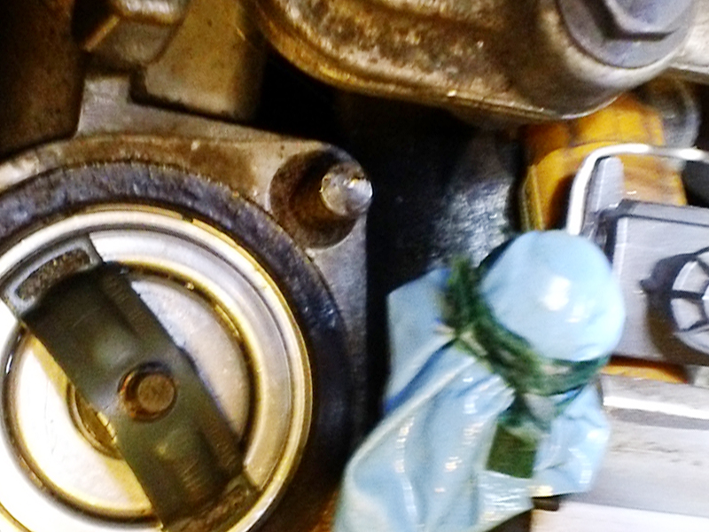 shank still has to come out...