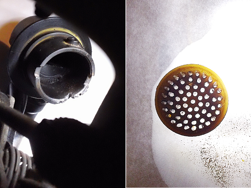 Flame trap housing and the shield