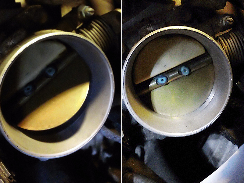 throttle, open plate