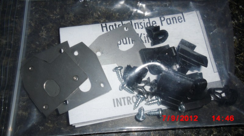 Bag fresh tailgate repair kit from iPd, so cheap and so effective.