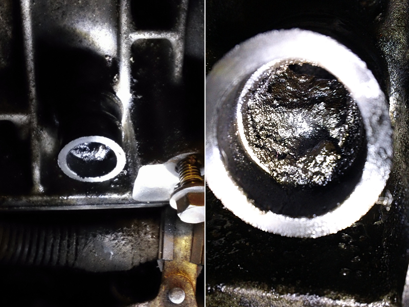 the clogged block connection