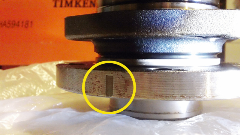 Front Hub/Bearing Assembly - TIMKEN HA594181