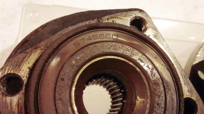 OE hub assembly at 124K miles