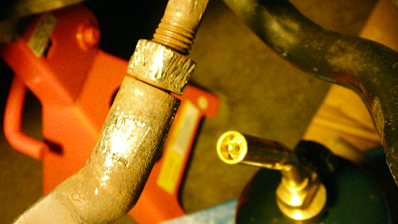 loosen one thread...