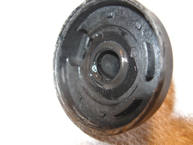 Lubed o-ring with silicone grease