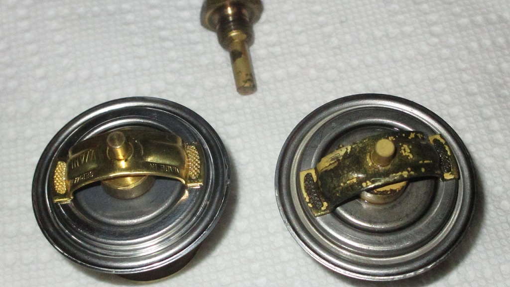 Black Thermostat deposits?