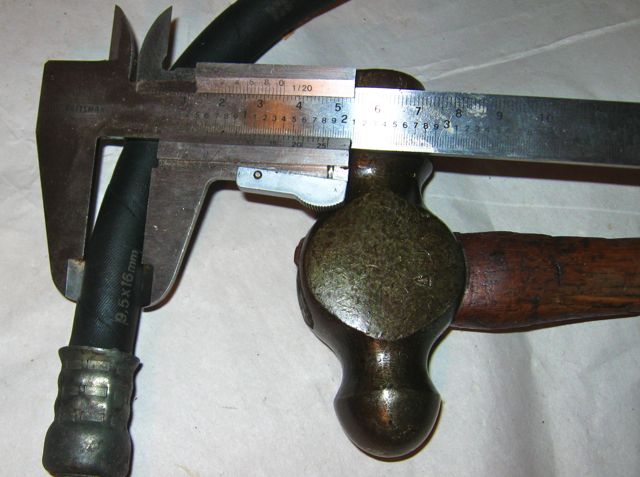 9.5mm inner diameter and 16mm outer diameter