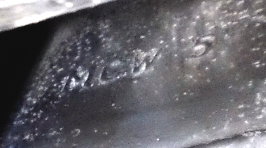 Marking on steering rack - MCW 5