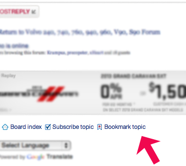 MVS Bookmark topic feature