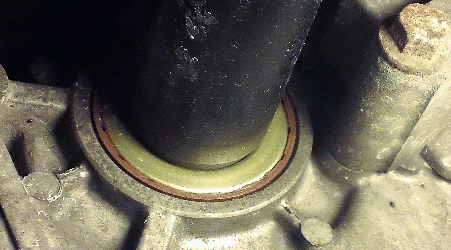 This seal was replaced around 2012 thanksgiving