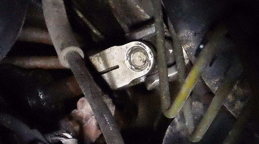 u-joint connecting steering rack