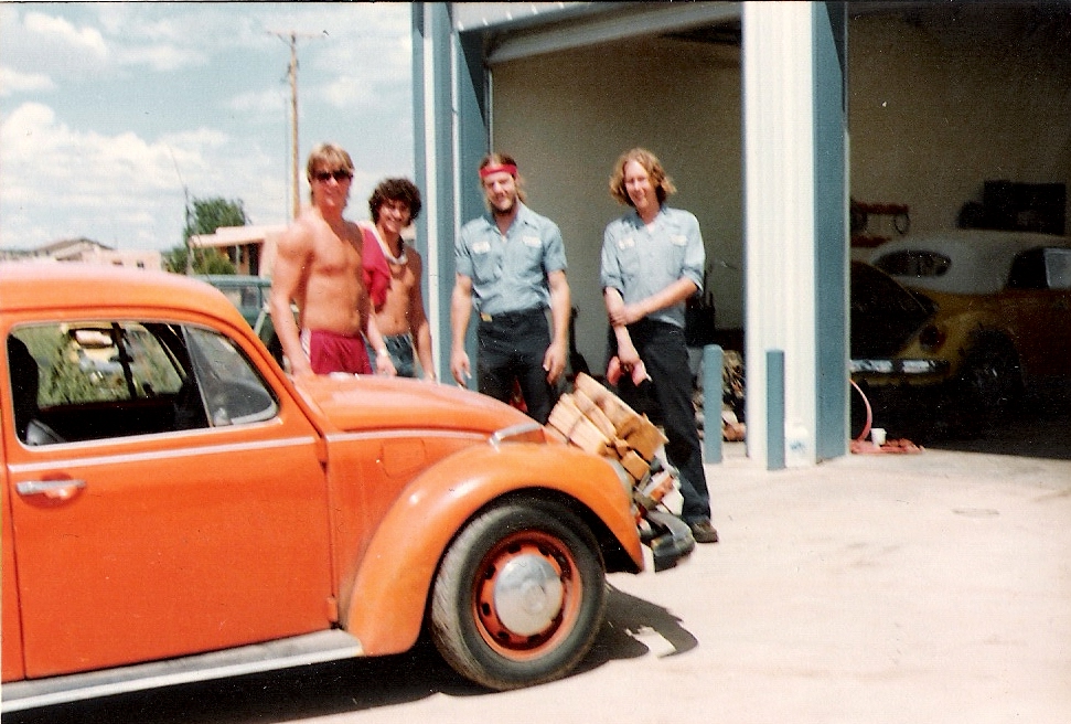 Santa Fe NM VW repair shop. Summer 1983.