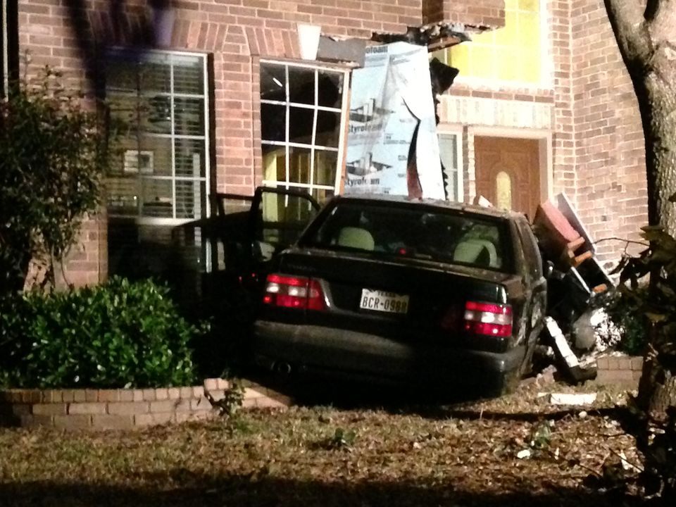 If you're going to wreck a house with a car, please use a Volvo.