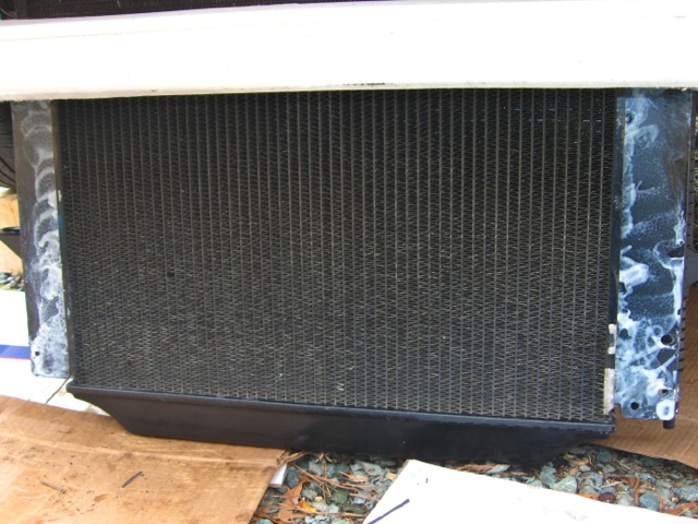 New radiator and intercooler assembly going back in