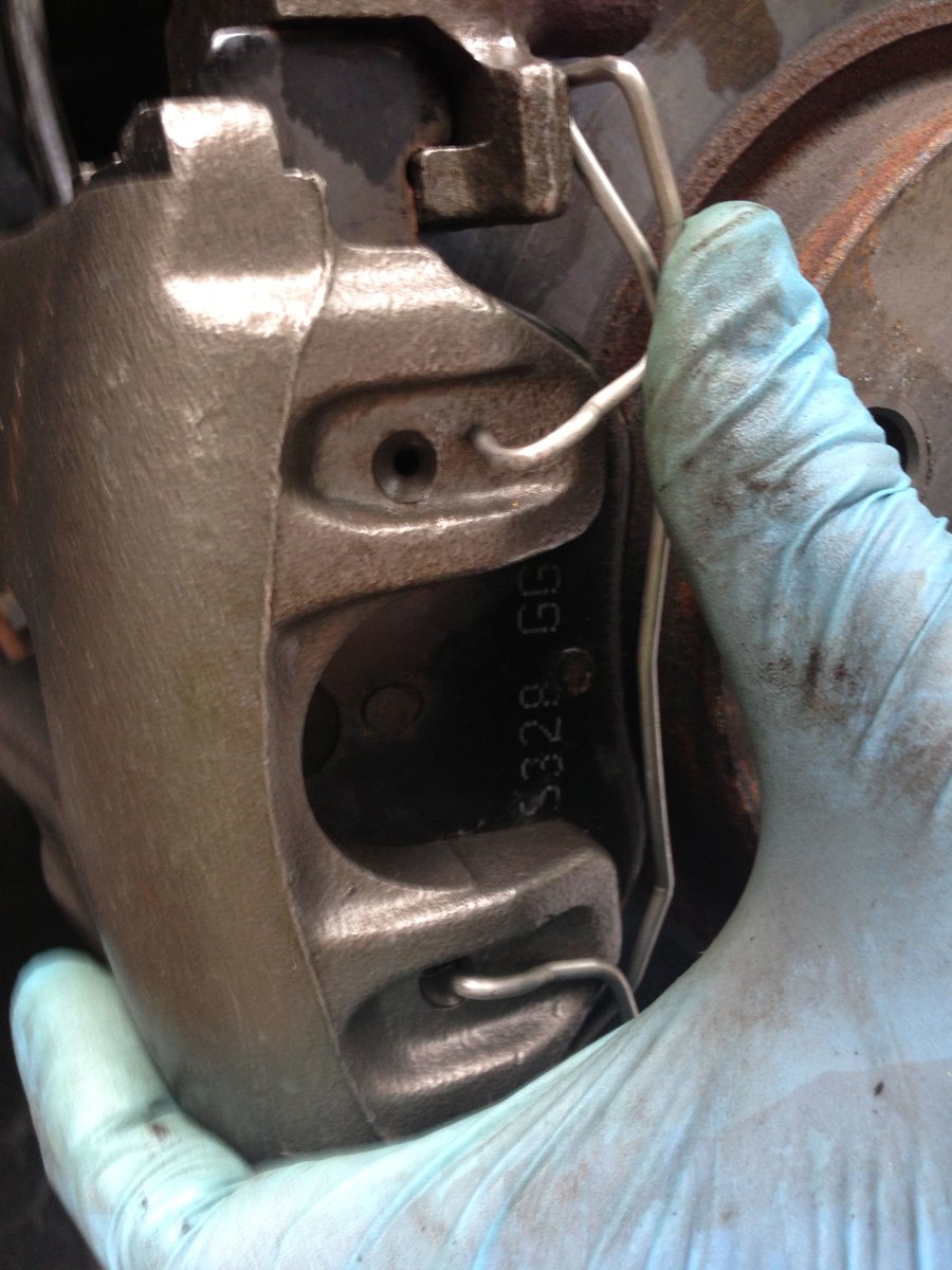 Load spring into position...