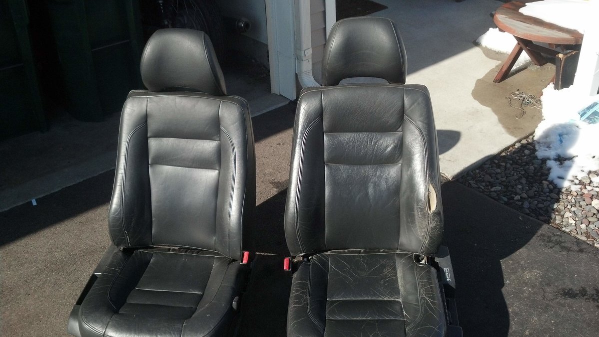 Charcoal seats