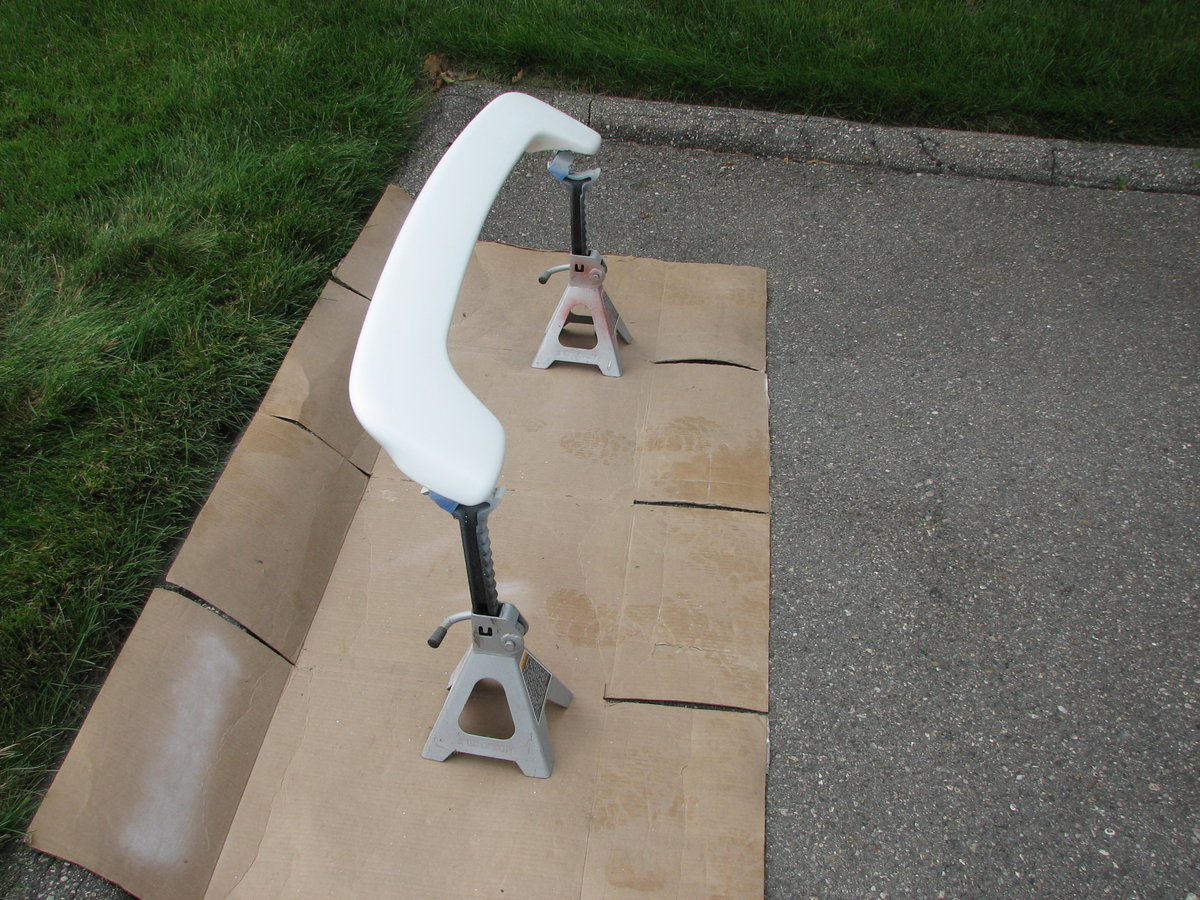 My outdoor Paint Booth.