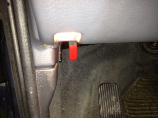 Mass Airflow Sensor replacement step 1