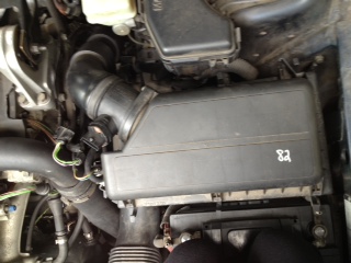 Mass Airflow Sensor replacement step 8