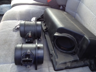 Mass Airflow Sensor replacement step 11