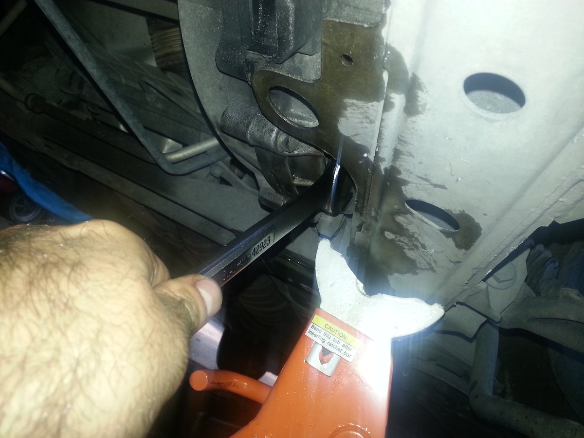 Once again I took this photo after the fact, hence the mess.