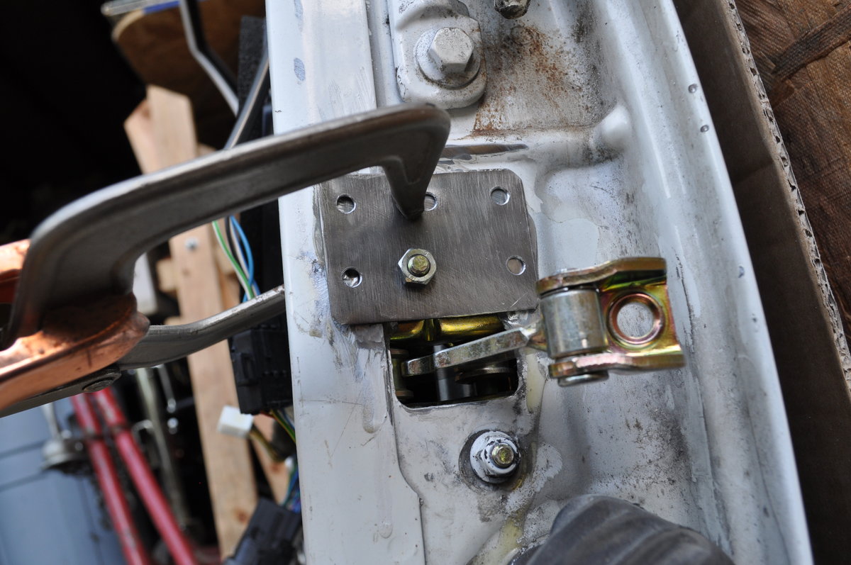 Door ready for welding