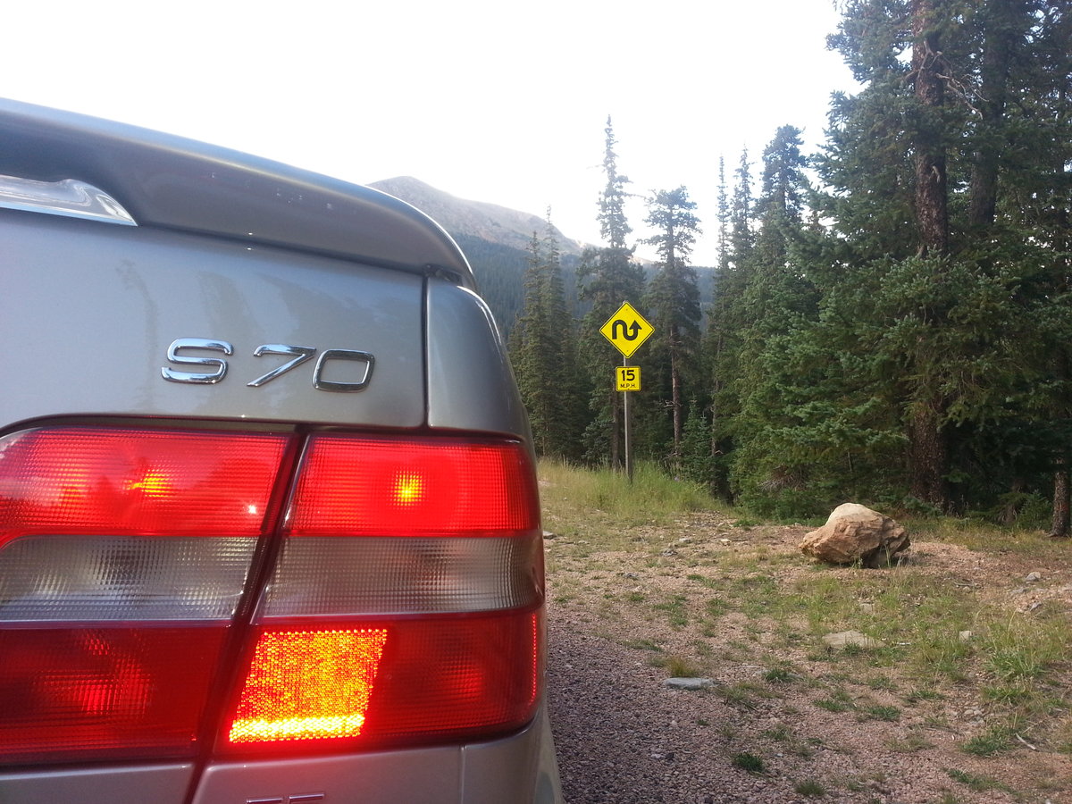 Going up to Guanella pass from 285 the road is kind of crappy, but not too bad...But coming down the other side is a hoot!  Be careful though as there are a lot of hikers, deer, rocks and other things that will ruin your car/life if you hit them.