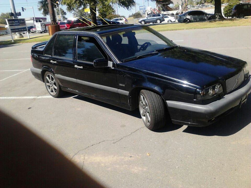 Black '96 Volvo 850 R