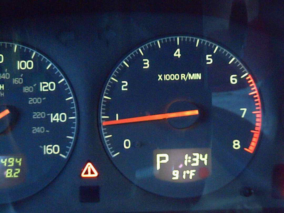 Repaired clock light