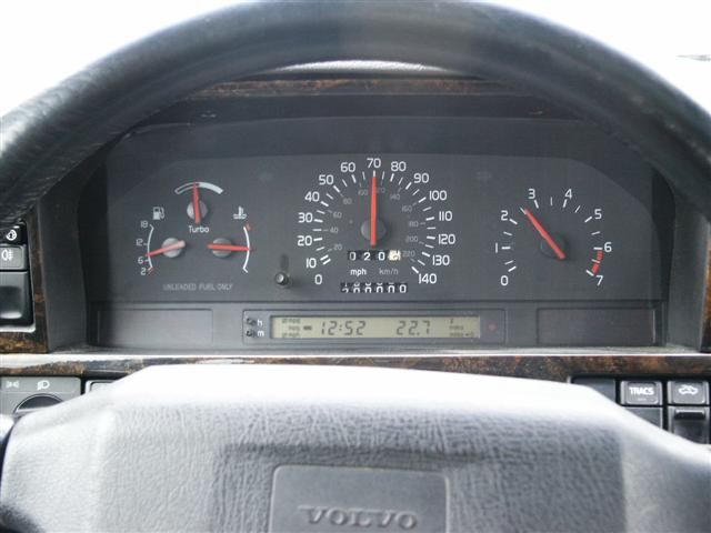 Volvo 850 with 200,000 miles on the clock.