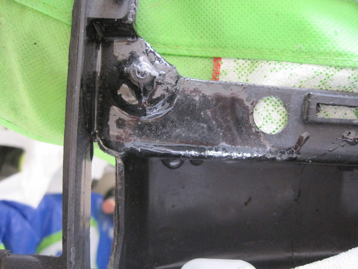 After applying epoxy